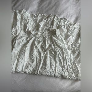 Boho adjustable, tie waist, flowy maxi skirt